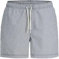 Jack & Jones Bermudas 'JPSTMaui' navy / blanco cáscara de huevo