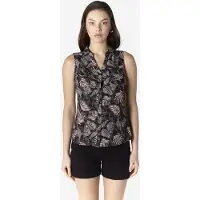 KOROSHI Blusa marrón claro / taupe / negro