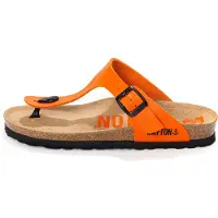 Bayton Sandalias de dedo 'MERCURE' naranja / negro