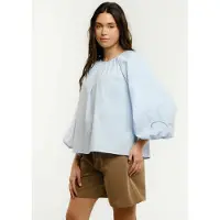 Liberte Essentiel Top ' RIKKE ' azul claro