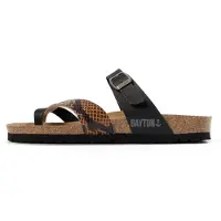Bayton Zapatos abiertos 'Diane' marrón / negro