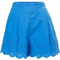 Influencer Pantalón 'Broderie' azul oscuro