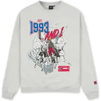 AND1 Sudadera '1993 Dunk' azul / gris claro / rojo / blanco