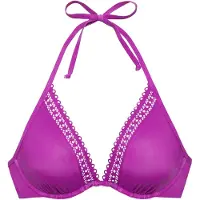 s.Oliver Top de bikini lila neón