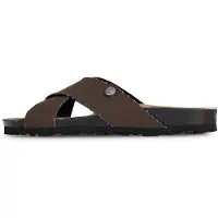 Bayton Zapatos abiertos 'Saxo' marrón oscuro / negro