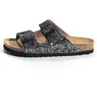 Bayton Zapatos abiertos 'Tracy' antracita / negro