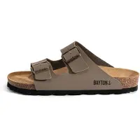 Bayton Zapatos abiertos 'Atlas' taupe / negro