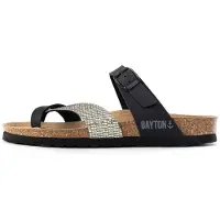 Bayton Zapatos abiertos 'Diane' antracita / plata