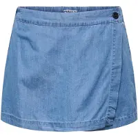 ONLY Falda 'ONLLEA' azul