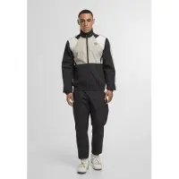 Sergio Tacchini Ropa para correr 'Apice' piedra / negro / blanco