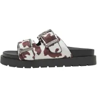 Buffalo Zapatos abiertos 'Raya Ari' crema / marrón