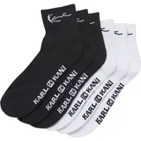 Karl kani Calcetines negro / blanco