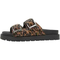Buffalo Zapatos abiertos 'Raya Ari' umbra / negro