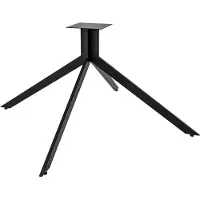 BellaFurn Estructura de mesa industrial – acero – montaje sencillo, capacidad de carga de 100 kg