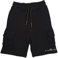 John Richmond Pantalón 'Bermuda felpa nero per bambino' negro