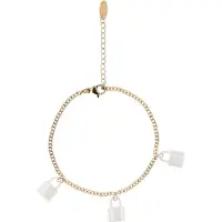 MyMo ROCKS Pulsera oro / blanco
