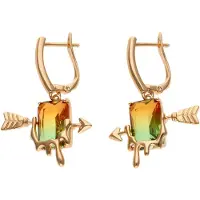Usha WHITE LABEL Pendientes oro rosa