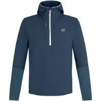 2117 of Sweden - Gyljen Waffle Hoodie - Forro polar size L, azul