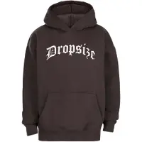 Dropsize Sudadera 'Bless' negro / blanco