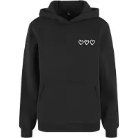 Miss Tee Sudadera 'Three In A Row' negro / offwhite