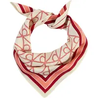 Calvin Klein Pañuelo ecru / melocotón / rojo / blanco