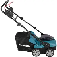 Makita UV001GZ, desbrozadora eléctrica a batería de 18 cm, capacidad de 50 litros, modelo "Solo" (solo herramienta), 40V, batería de iones de litio (sin batería ni cargador)