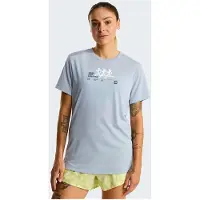 The North Face - Women's Bitmap Silhouette Short Sleeves Tee - Camiseta funcional size XL, gris