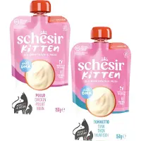 Schesir Kitten Pouch Cream - Pollo - 20 x 150 g