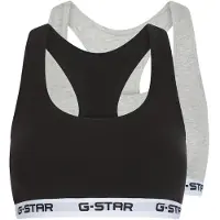 G-Star Carnelian Underwear Black/light Grey Marl Talla: S | Brasieres Outlet | Mujer | Gris