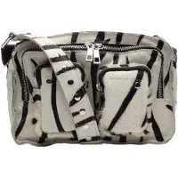 Núnoo Ellie Brown Stripes Deluxe Talla: OS | Bandoleras Outlet | Mujer | Marrón