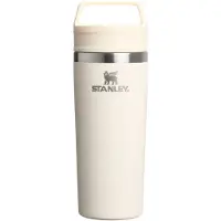 Stanley The Café-To-Go Travel Mug 16oz, Cream Gloss 10-21324-0005 taza térmica con tapa giratoria y para beber, 470 ml