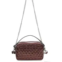 Núnoo Lyra Metallic Brown Talla: OS | Bolsos de Mano Outlet | Mujer | Marrón