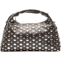 Núnoo Dandy Rivet Air Chocolate Talla: OS | Bolsos de Mano Outlet | Mujer | Marrón