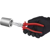 Kreator KRT605103 - Alicates de corte recto para seguros, internos, de 7 pulgadas