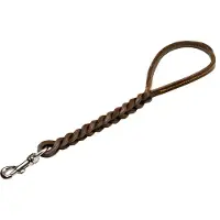 Briconess Correa para perros, trenzada doble, de 450 mm