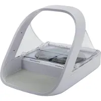 Sureflap Connect Comedero con Microchip - Blanco - 21,5 x 22,7 x 31 cm