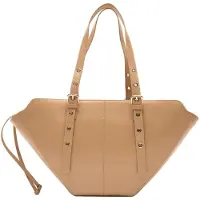 Núnoo Small Nora Florence Vanilla W. Gold Talla: OS | Bolsos de Mano Outlet | Mujer | Blanco