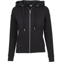 Urban Classics Sudadera con cremallera negro