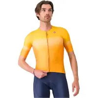 Castelli - UPF Jersey - Maillot de ciclismo size M, naranja