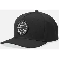 Brixton Gorra negro / blanco