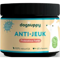 DogSuppy Probiotica Forte Anti-Picazón (sin carne) - 60 unidades