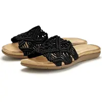 LASCANA Zapatos abiertos negro