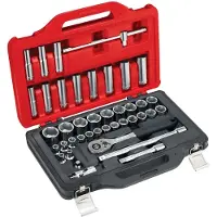 Facom Juego de llaves de tubo de 1/2" de , en caja T-BOX, 22 piezas
