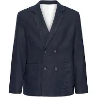 Casual Friday Chaqueta tipo saco para negocios ' CFEdlund Linen ' navy