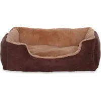 Markenlos Cama de lujo para perros: cojín para perros fabricado con plástico suave