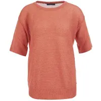 River Woods Crew Neck Lurex Swt Ss Orange Talla: XS | Sudaderas con Capucha Outlet | Mujer | Naranja
