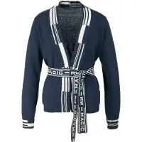 River Woods Cardigan With Fancy Belt Blue Talla: XS | Cárdigan Outlet | Mujer | Azul