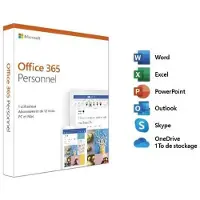 Microsoft 365 Personal | Windows, Mac, Android e iOS | para 1 usuario | uso doméstico