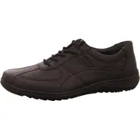 Waldlaufer Zapatos con cordón 'Schnürschuh Herren 478002 174 001 Echtleder in schwarz' marrón