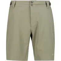 CMP - Free Bike Bermuda With Inner Mesh Underwear w/ Pad - Pantalones de ciclismo size 48, oliva